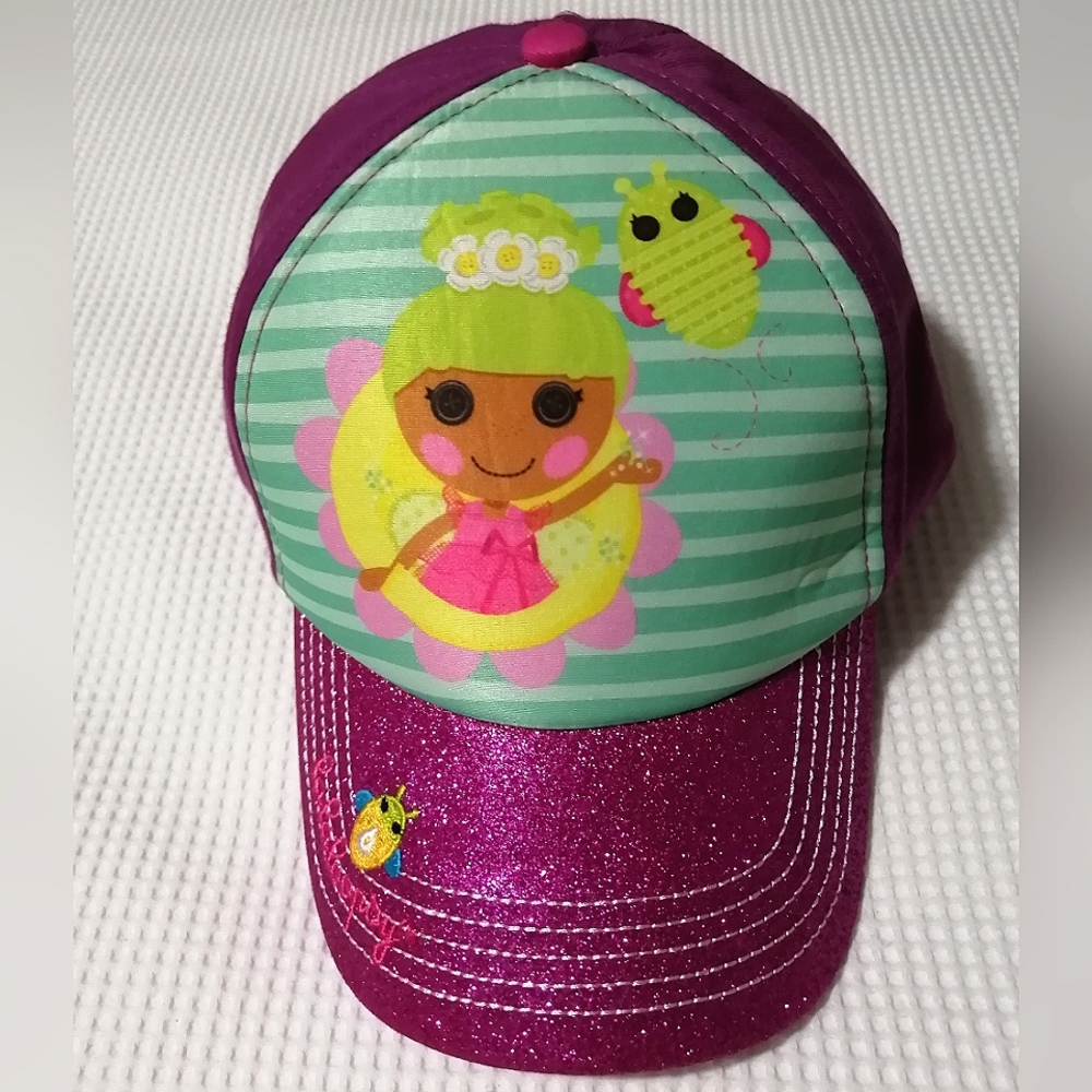 🔥SALE🔥 Lalaloopsy Pix E. Flutters Girl's Ball Cap Hat NWT Size OSFM